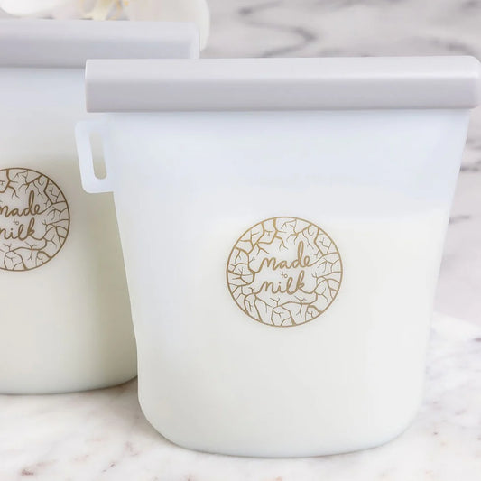 Reusable Breastmilk Storage Bags - 2pk