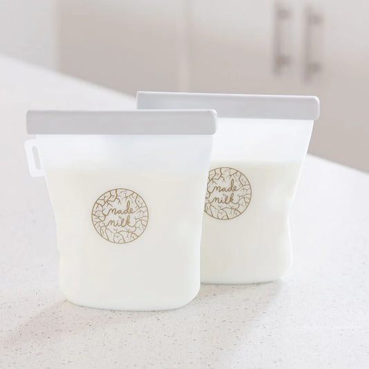Reusable Breastmilk Storage Bags - 2pk
