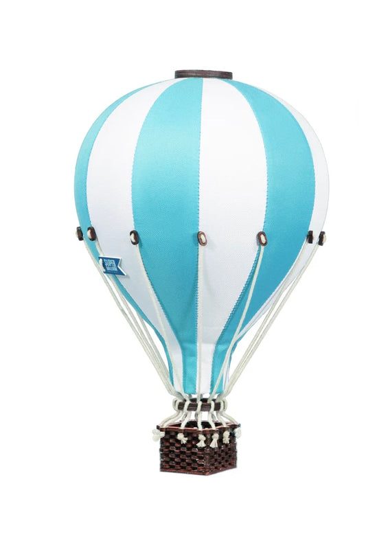 Super Balloon Decorative Hot Air Balloon - Aqua Blue