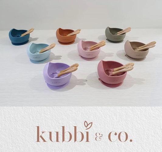 Kubbi and Co Silicone Bowl Set