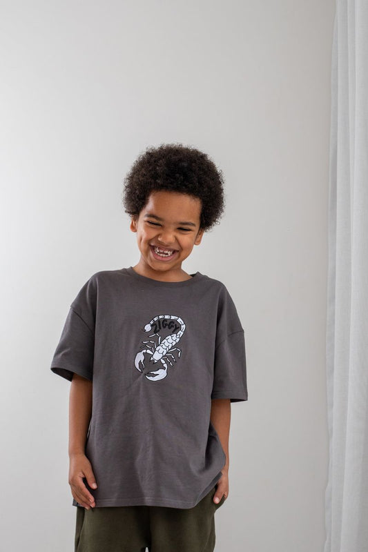 TEE | CHARCOAL (KIDS)
