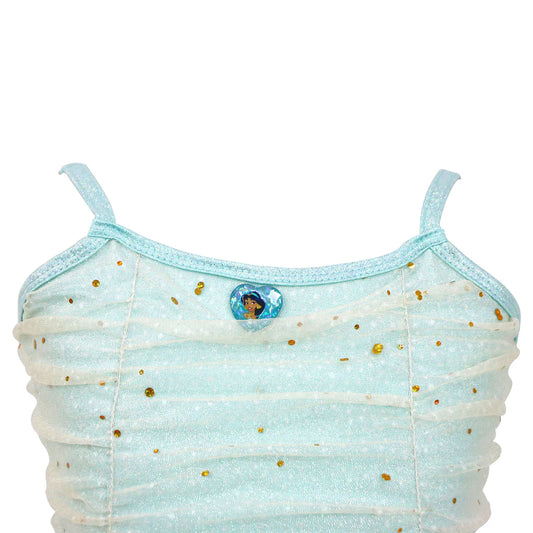 Disney Princess Jasmine Sparkling Ruched Tutu Dress