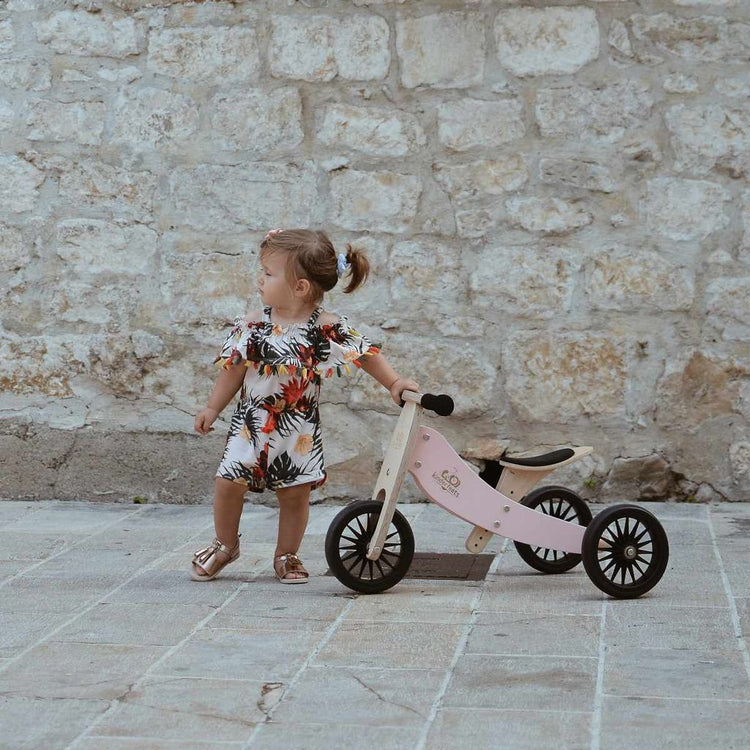 Tiny Tot Plus 2-in-1 Trike and Balance Bike - Rose