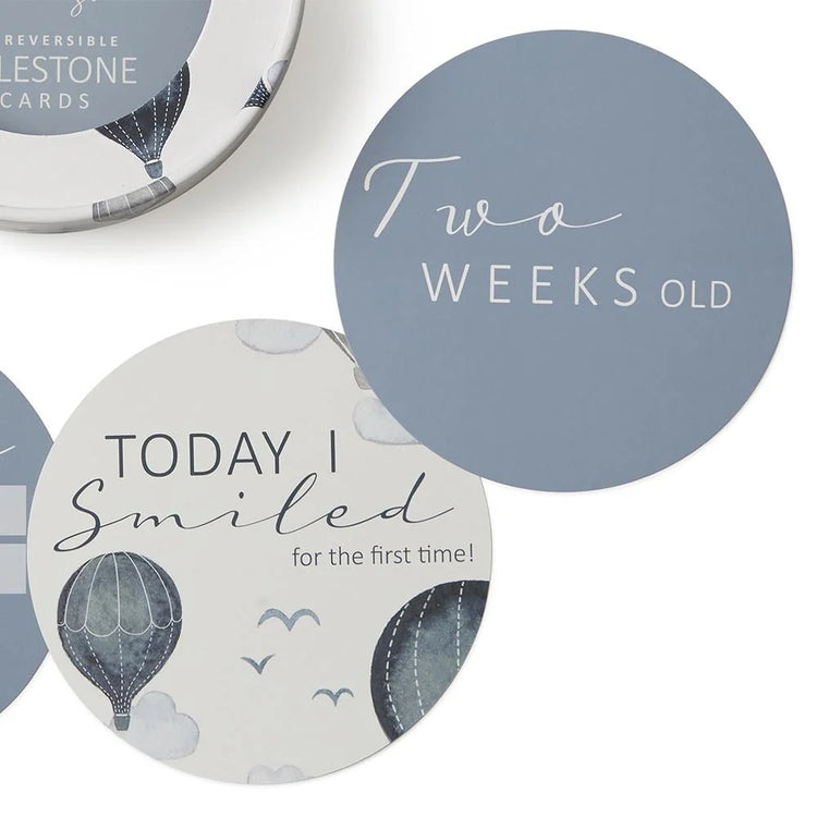 Cloud Chaser & Indigo Reversible Milestone Cards