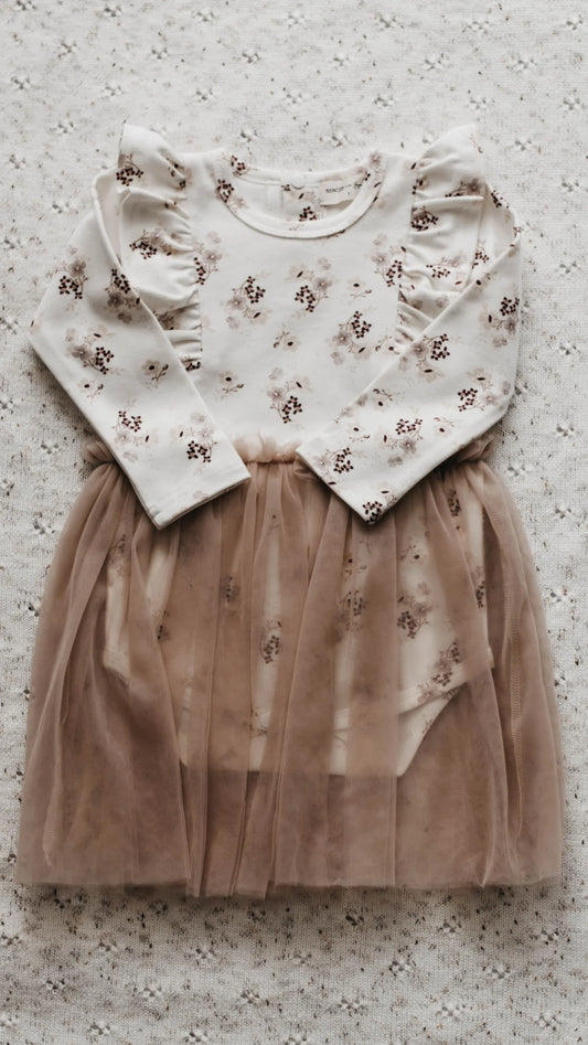 Bencer & Hazelnut - Chiffon Playsuit/Dress - Posy