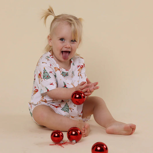 Prancer & Friends Organic Kids PJ Set