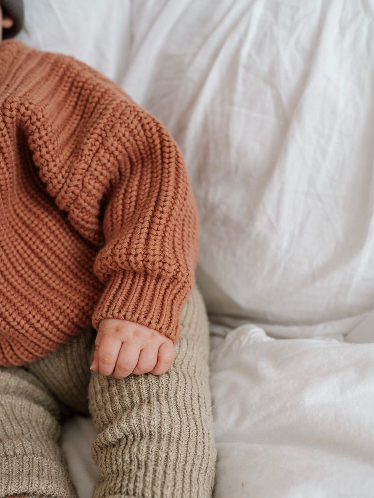 JUMPER | SUPER CHUNKY | TERRACOTTA