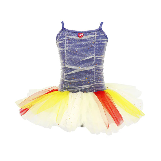 Disney Princess Snow White Sparkling Ruched Tutu Dress