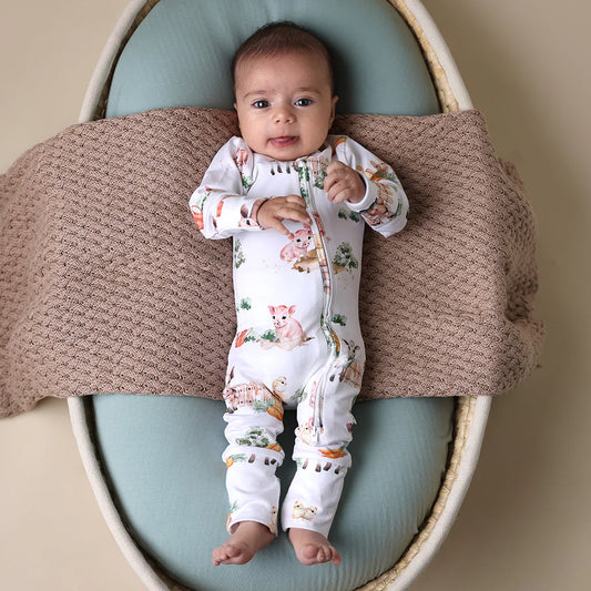 Farm Organic Snugglesuit Convertible Romper