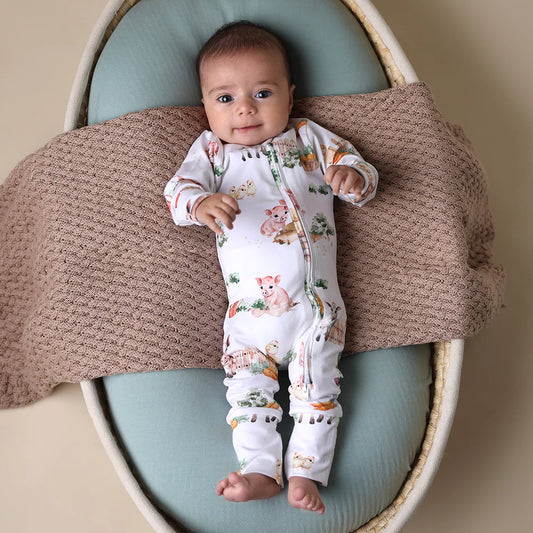 Farm Organic Snugglesuit Convertible Romper