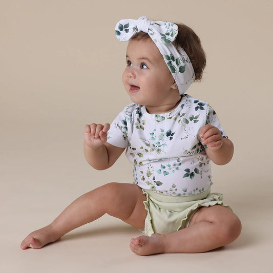 Eden Short Sleeve Organic Bodysuit