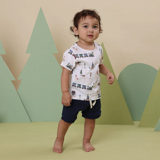 Trains Organic T-Shirt