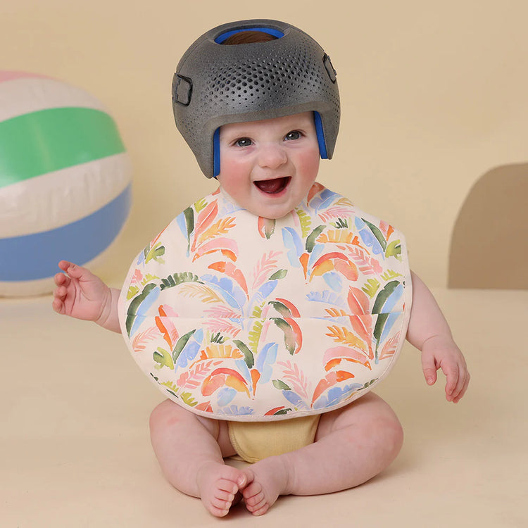 Summer Palm Snuggle Bib