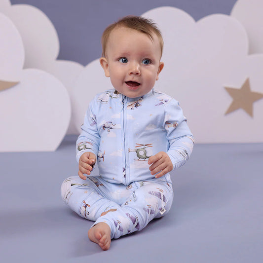 Taking Flight Organic Snugglesuit Convertible Romper