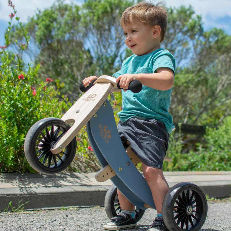 Tiny Tot Plus 2-in-1 Trike and Balance Bike - Slate Blue