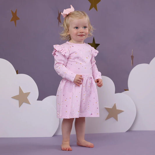 Twinkle Long Sleeve Organic Dress