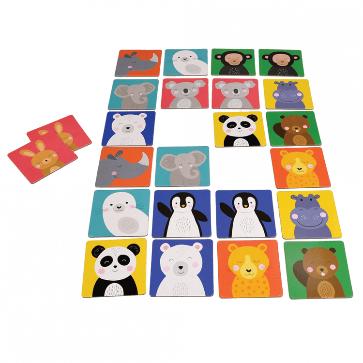 Memory Game - Animal Friends
