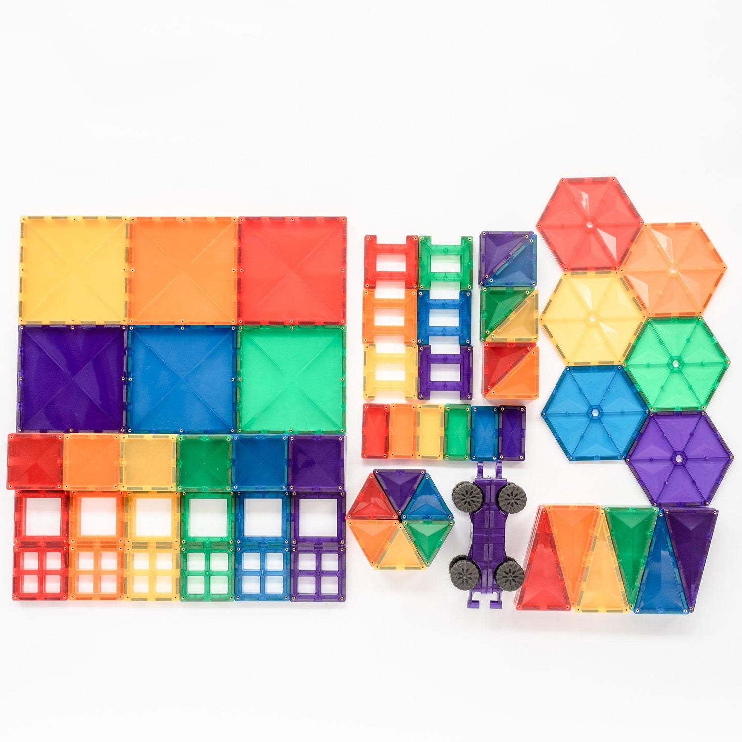 Connetix Tiles 212 piece Rainbow Mega Pack