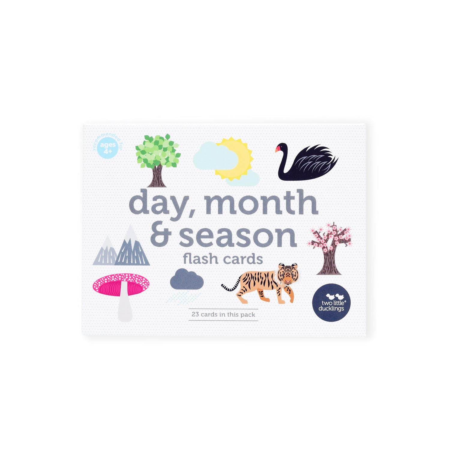 Days, Months and Seasons Flash Cards