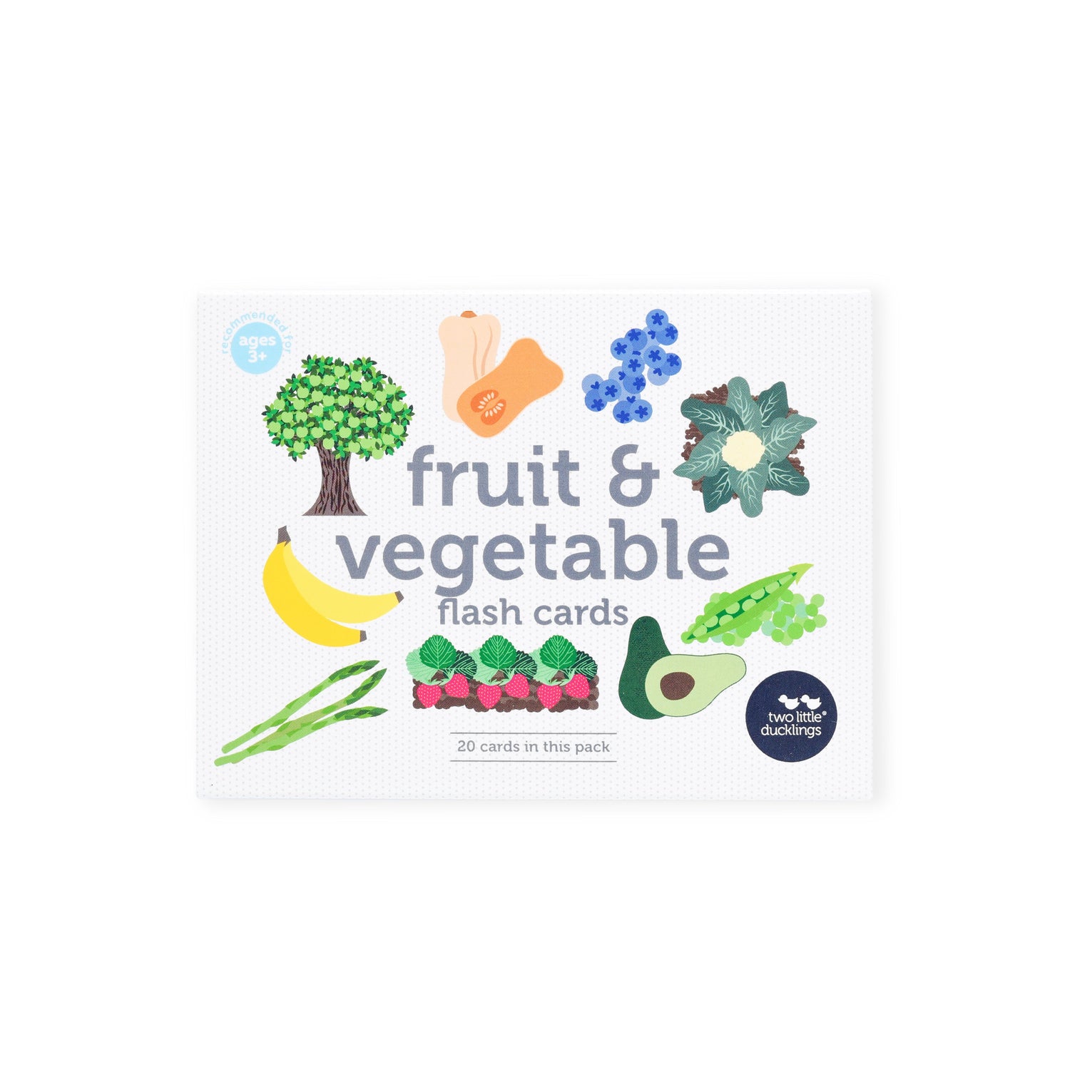 Fruit and Vegetable Flash Cards