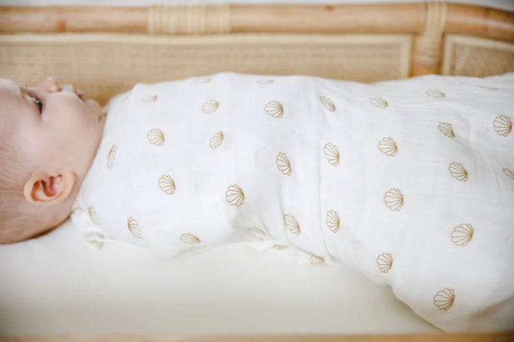 Cotton and Bamboo Swaddle