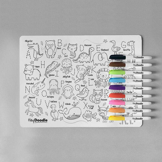 Into the Wild Reusable Colour-In Placemat
